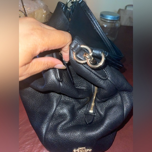 Coach Madison Phoebe Shoulder Bag EUC  2015 F35723 minimalist dark academia posh - Picture 6 of 15